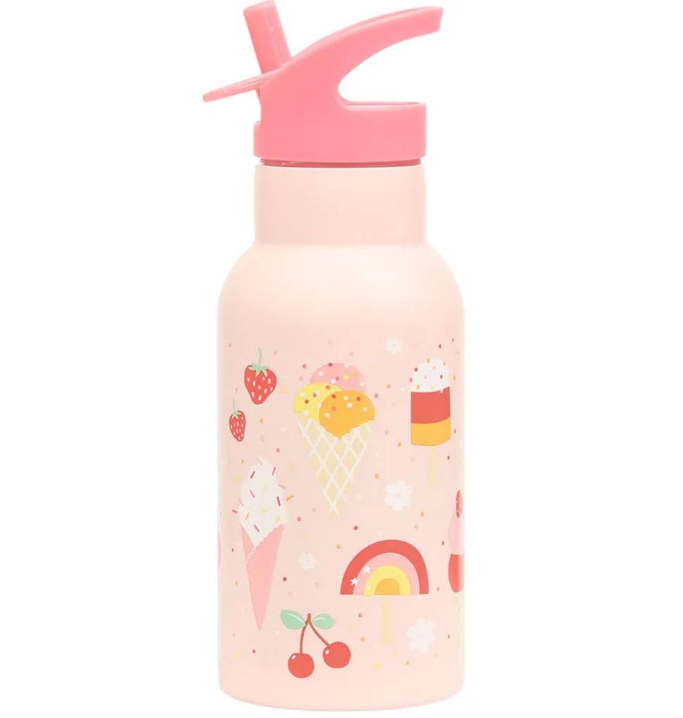 Stainless steel drink bottle: Ice-cream