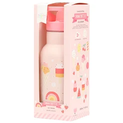 Stainless steel drink bottle: Ice-cream