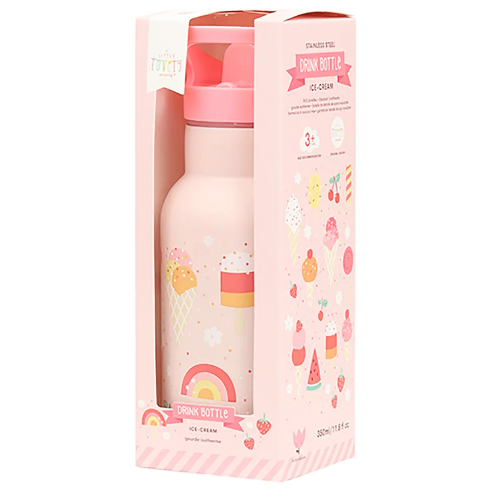 Stainless steel drink bottle: Ice-cream