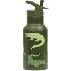 Stainless steel drink bottle: Crocodiles