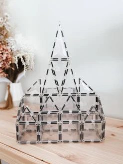 Starter Pack - magnetsæt 34 dele - clear