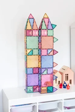 Starter Pack - magnetsæt 64 dele - pastel