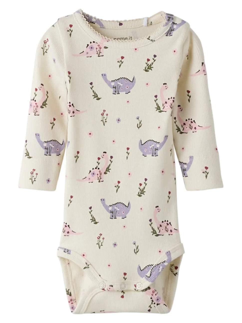 Stella Langærmet Body - Baby'S Breath