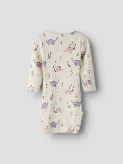 Stella Langærmet Body - Baby'S Breath