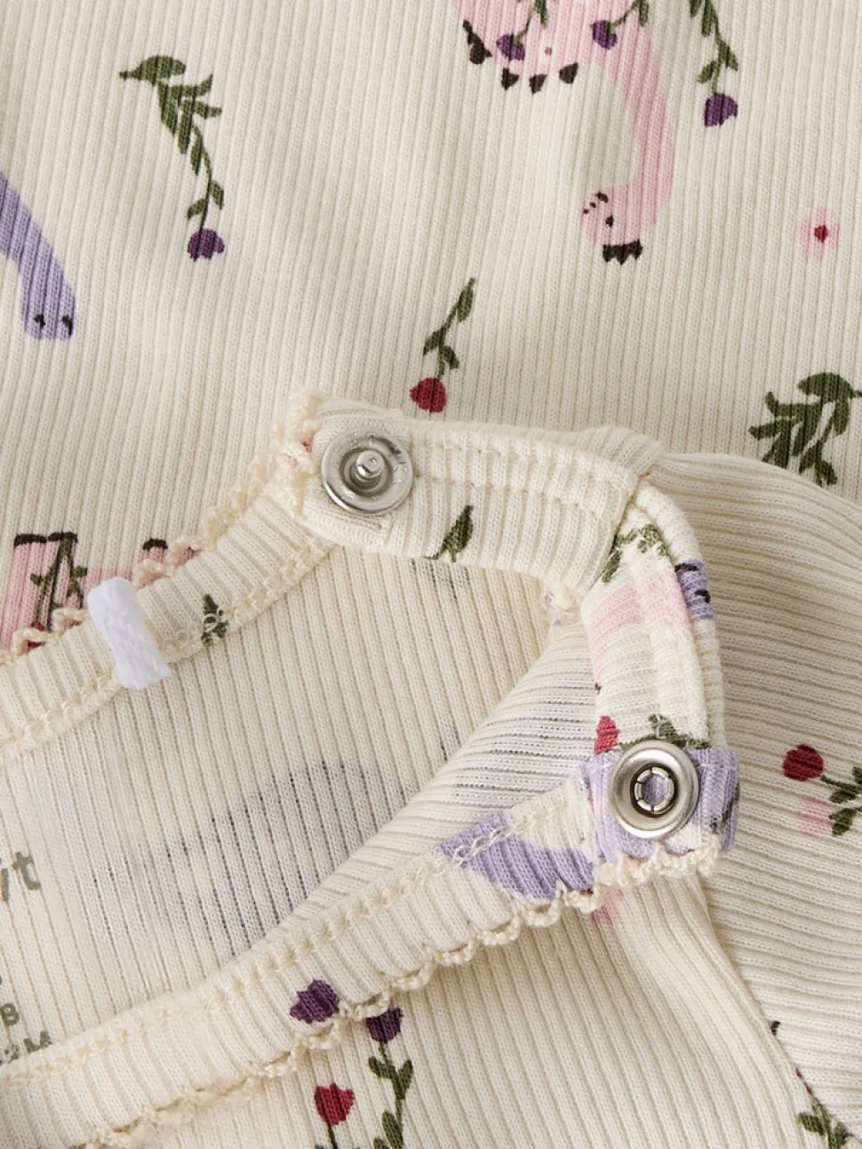 Stella Langærmet Body - Baby'S Breath