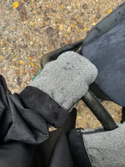 Østerbro handsken - black strips