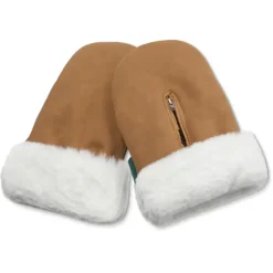 Østerbro handsken Mini - brown faux suede