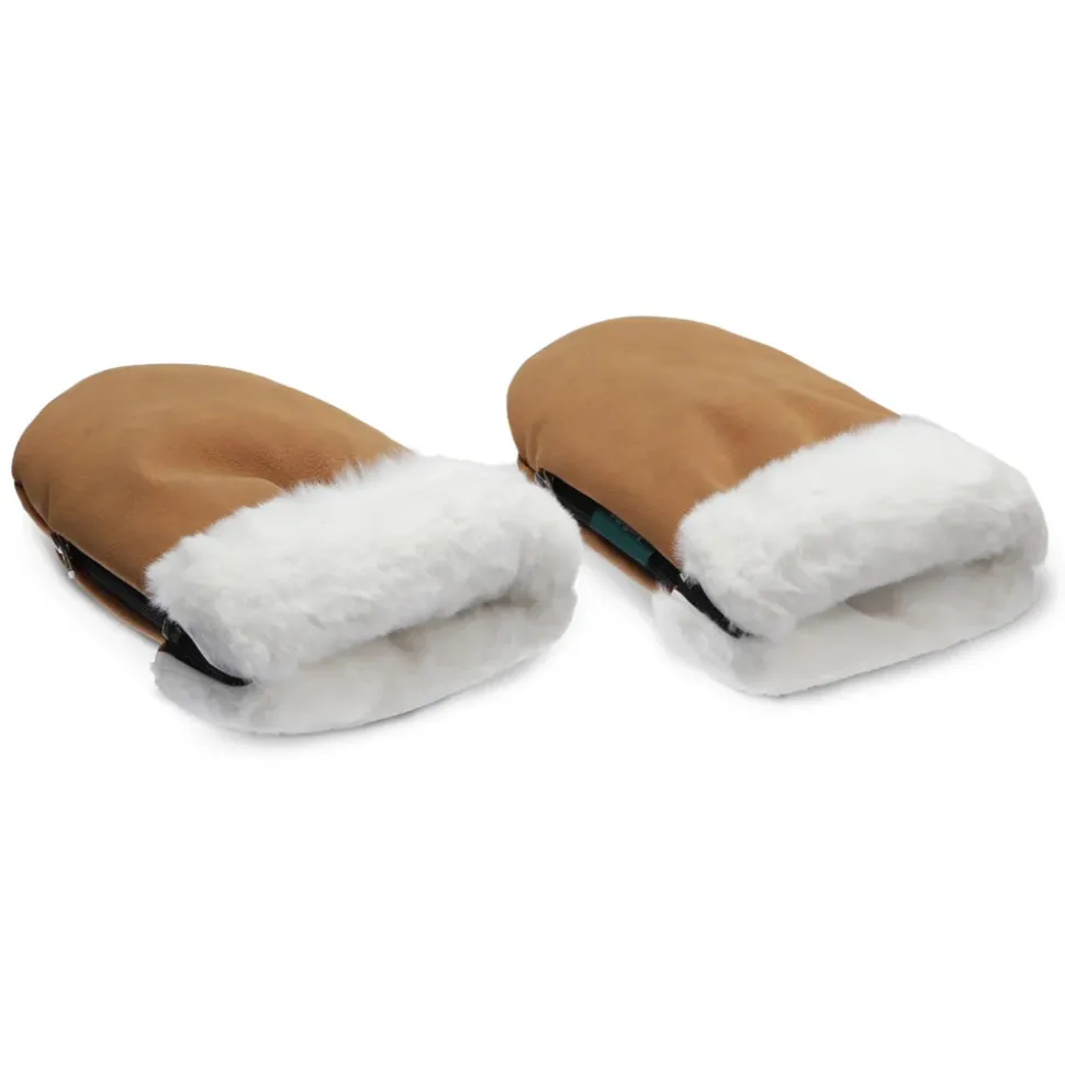 Østerbro handsken Mini - brown faux suede