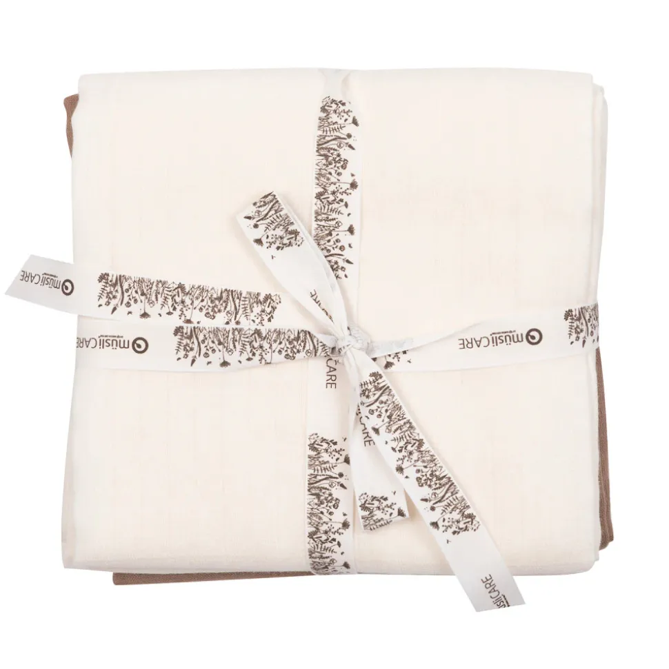 Stofble 2-pak, 75x75 cm - Balsam cream