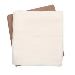 Stofble 2-pak, 75x75 cm - Balsam cream