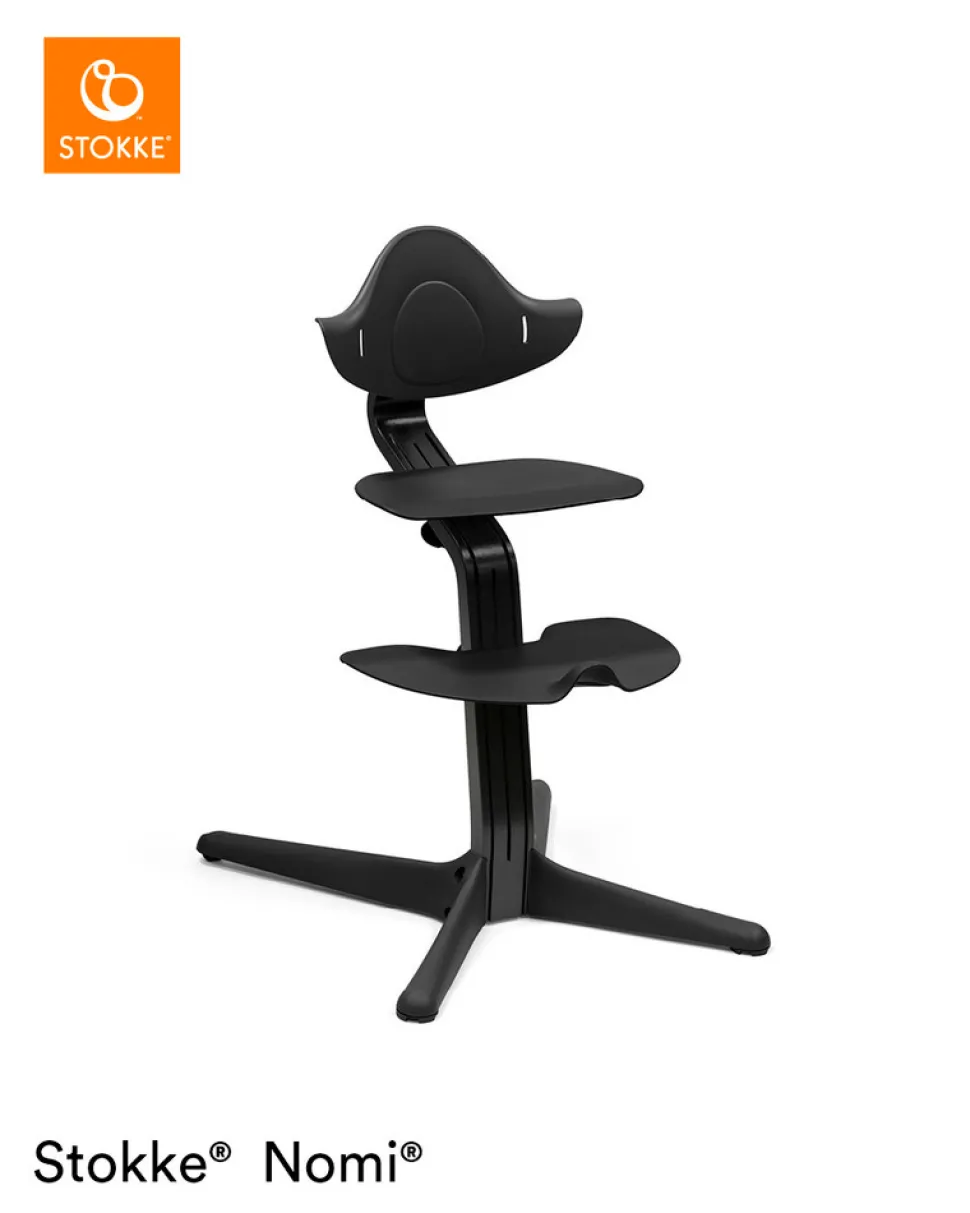 Stokke Nomi Stol - Black/Black
