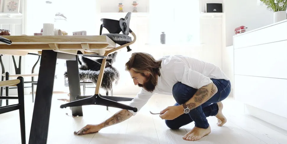 Stokke Nomi Stol - Black/Black