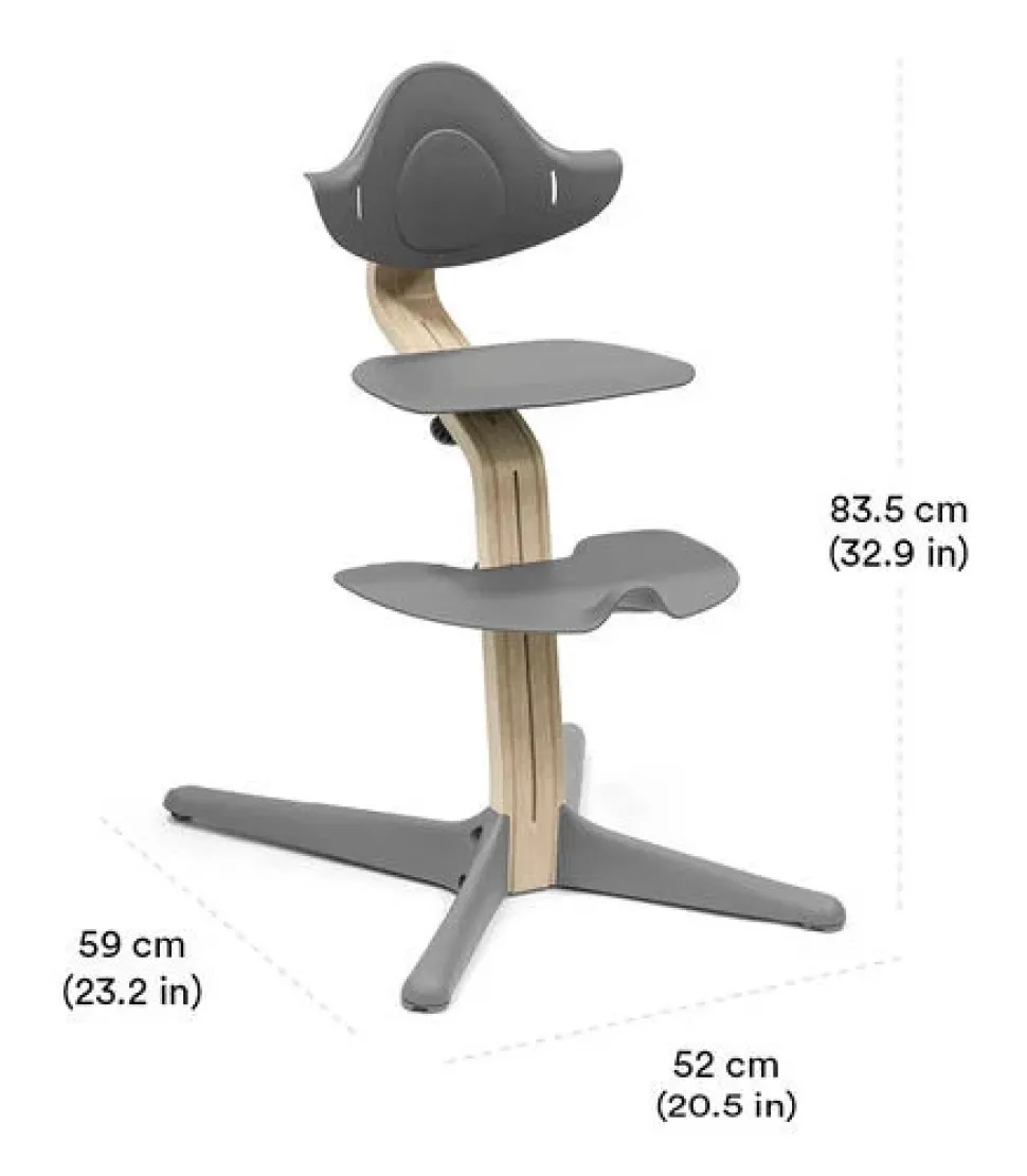 Stokke Nomi Stol - Black/Black