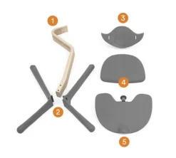 Stokke Nomi Stol - Natural Black