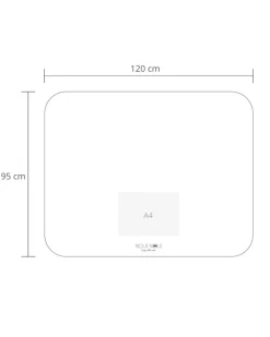 Stole underlag - Brun