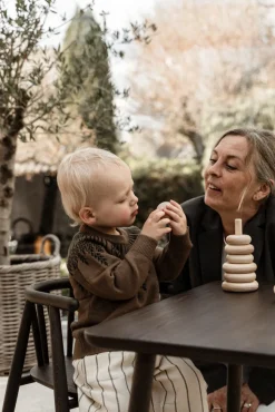 Storm Børnestol - røget eg