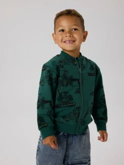 Storm Sweatshirt m. Lynlås - Bistro Green