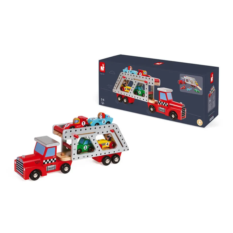 Story 4 Cars Transporter Lorry