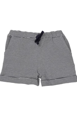 Stribet shorts - NAVY