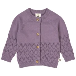 Strikket Cardigan - Lilac fog