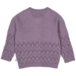 Strikket Cardigan - Lilac fog