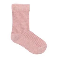 Strømpe m. mønster (5-pak) - Chinese Red