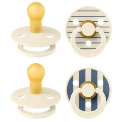 Studio Colour Sut 4pk Latex Str 1 - Pin Ivory/Blue