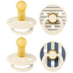 Studio Colour Sut 4pk Latex Str 2 - Pin Ivory/Blue