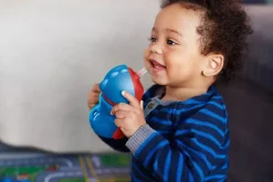 Sugerørskop 200 ml. blå/rød