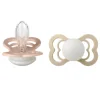 Supreme 2 pk Silicone str. 2 Night - blush/vanilla