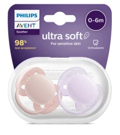 Sut, Ultra Soft 0-6 mdr. 2-pk