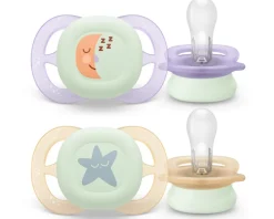 Sut, Ultra Start Night 0-2mdr.2 pk, l.lilla, beige