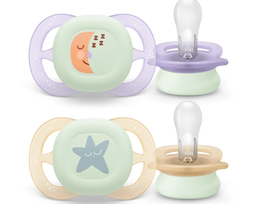 Sut, Ultra Start Night 0-2mdr.2 pk, l.lilla, beige