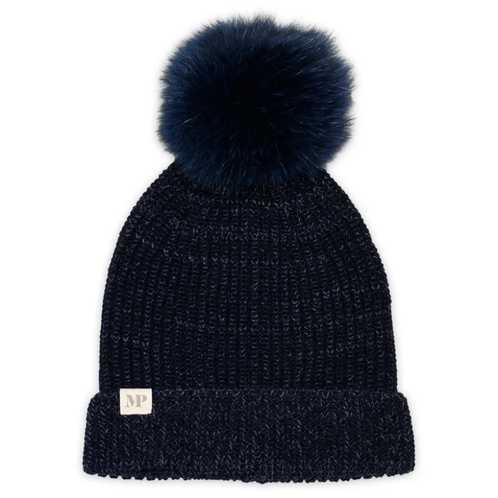 Svaneke Hue - Pompons - Navy