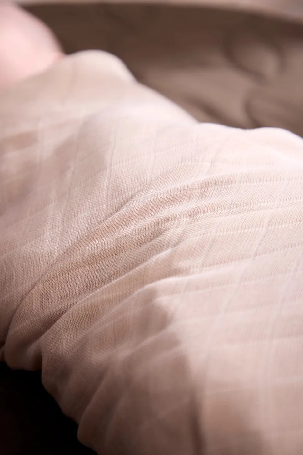 Svøb 120x120 cm - Warm Grey