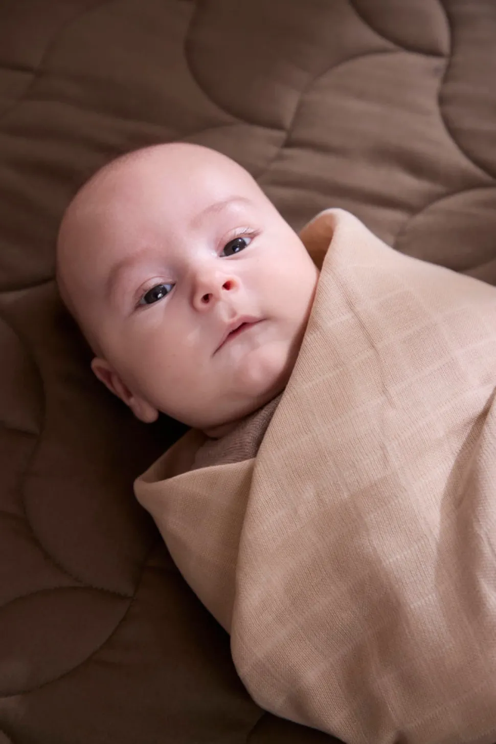 Svøb 120x120 cm - Warm Grey