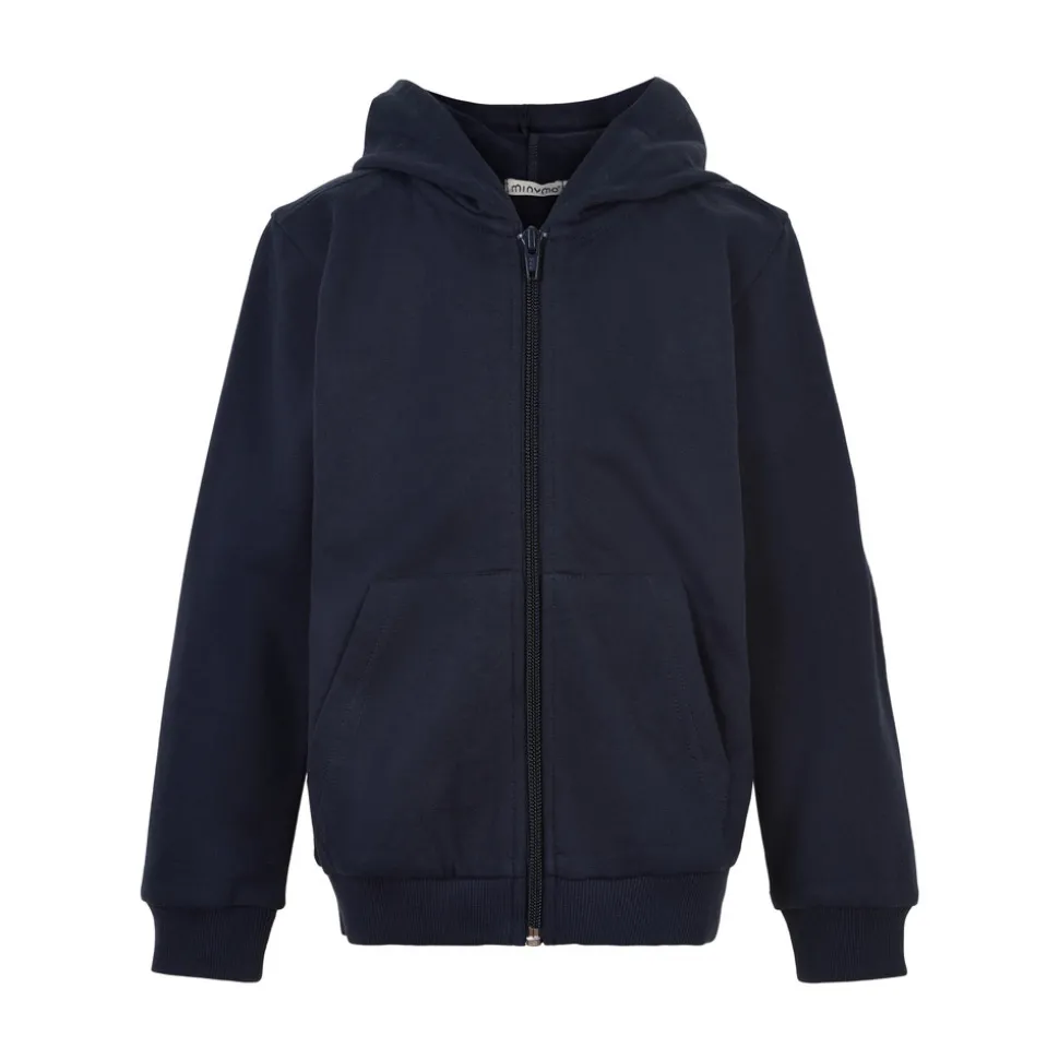 Sweat jakke m. hætte 2-pak - 742