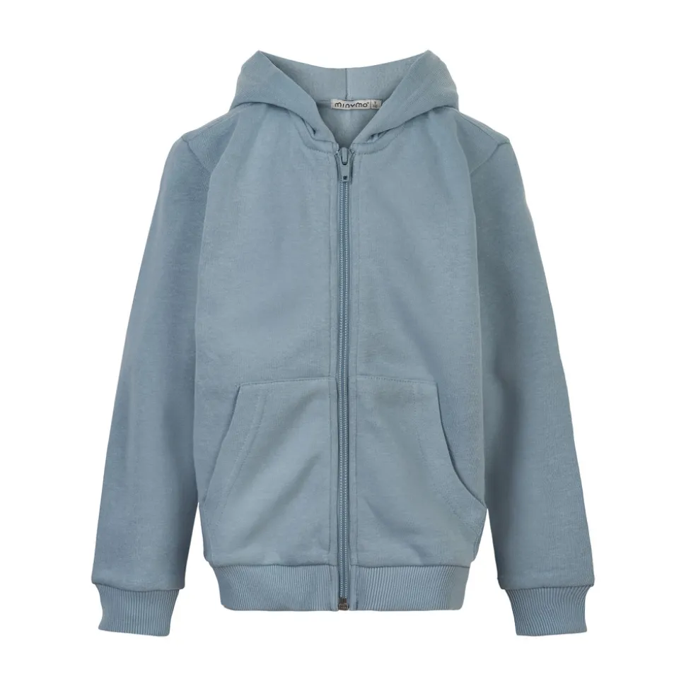 Sweat jakke m. hætte 2-pak - 742