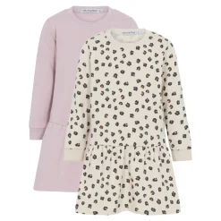 Sweat kjole langærmet 2-pak - 530