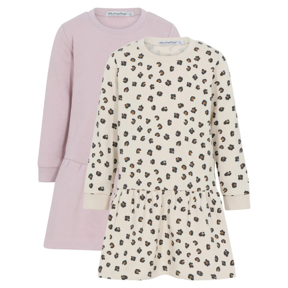 Sweat kjole langærmet 2-pak - 530