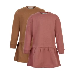 Sweat kjole langærmet 2-pak - 411