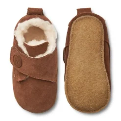 Taj Uld Hjemmesko - Cognac