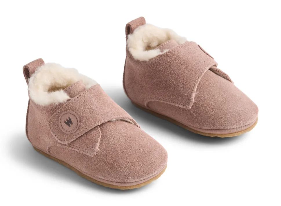 Taj Uld Hjemmesko - Rose powder