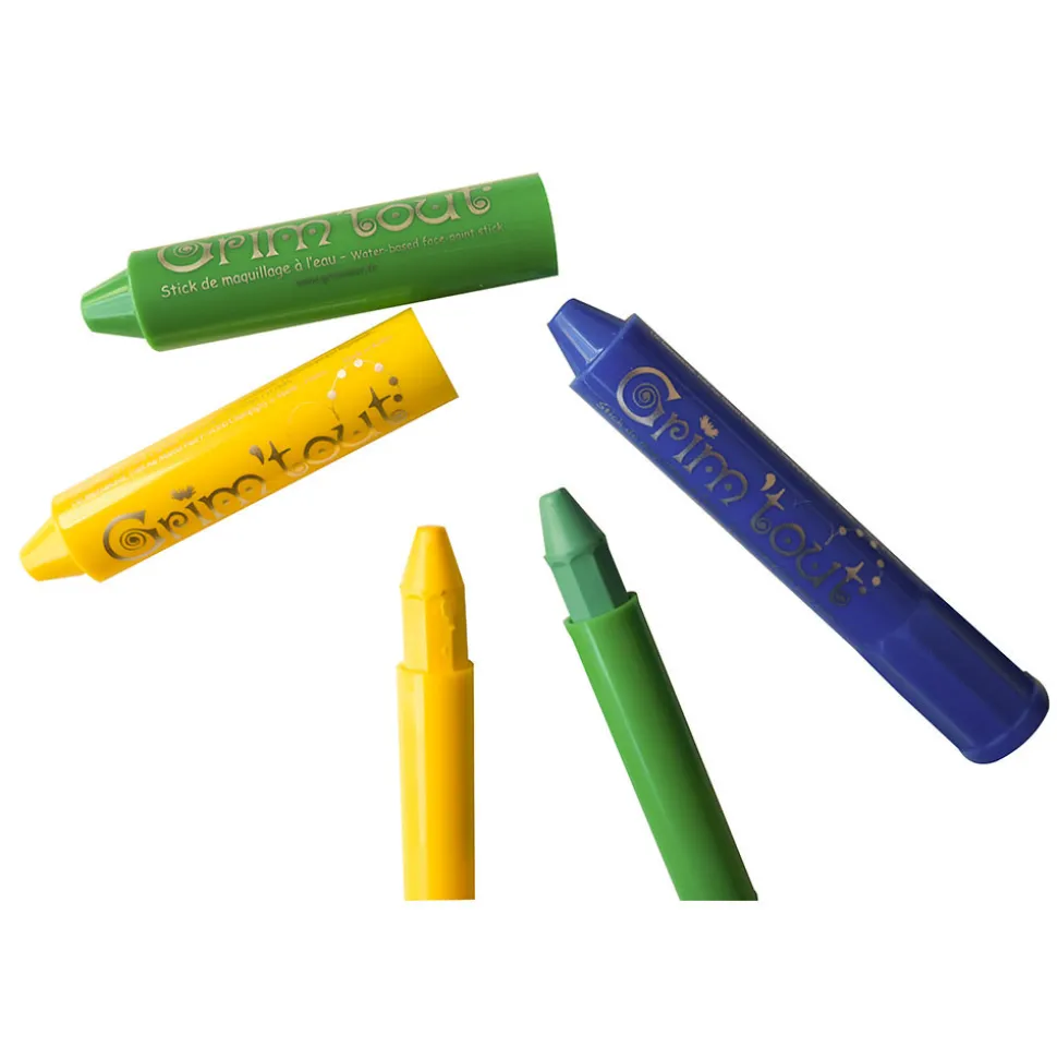 Teatersminke - 6 farvestifter
