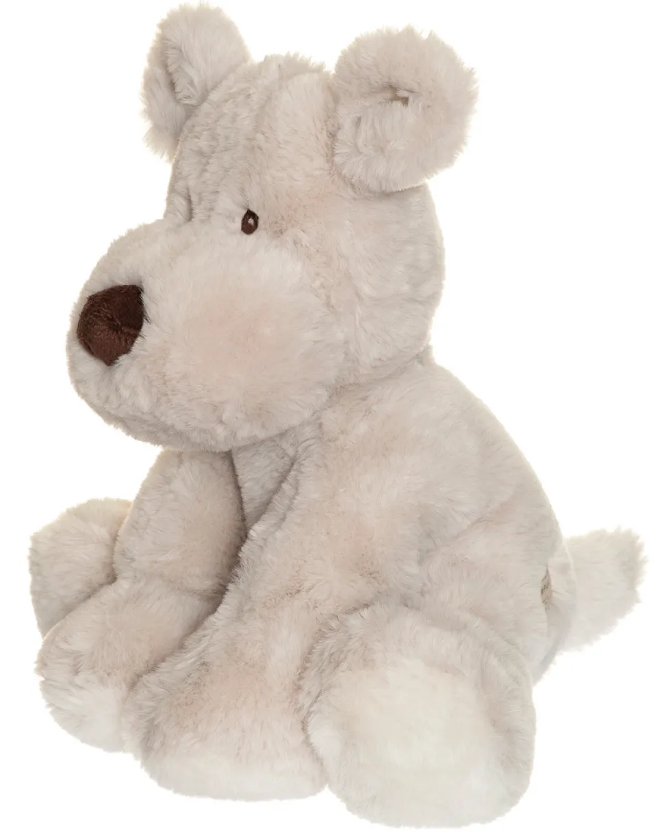 Teddy Mocca stor, hund grå, 34 cm