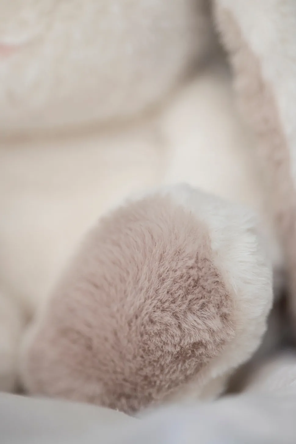 Teddy Mocca stor, kanin cremefarvet, 34 cm