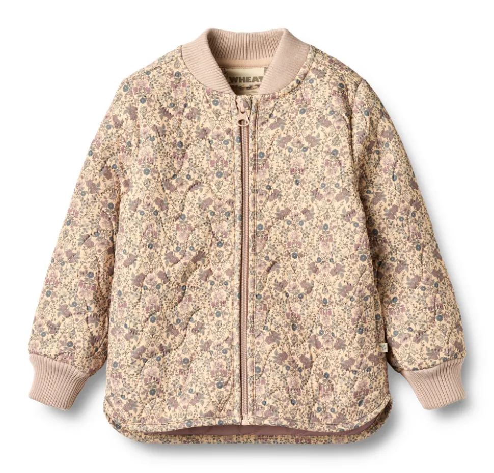 Termojakke Loui - Mellow peach tapestry