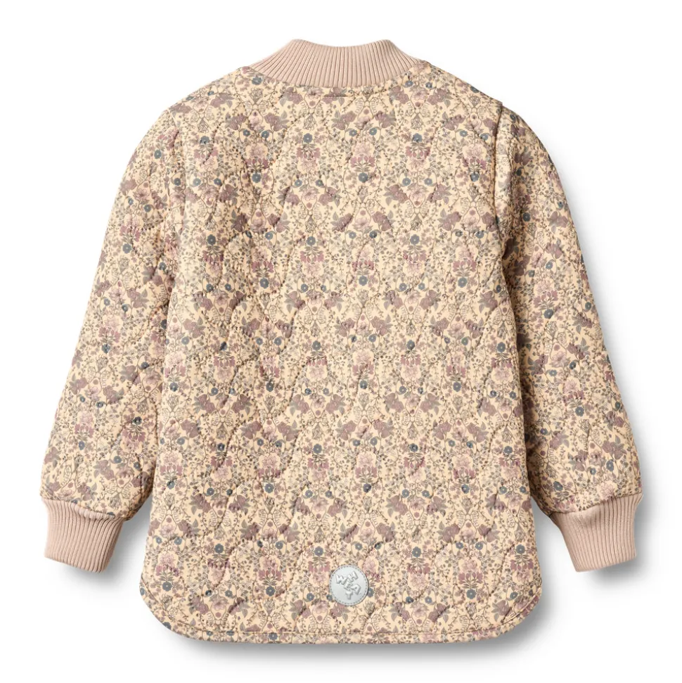 Termojakke Loui - Mellow peach tapestry