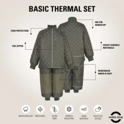 Termosæt - DUSTYOLIVE