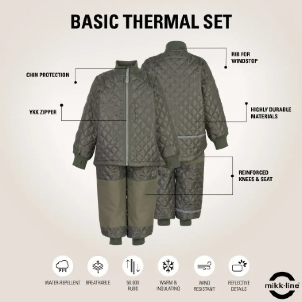 Termosæt - DUSTYOLIVE